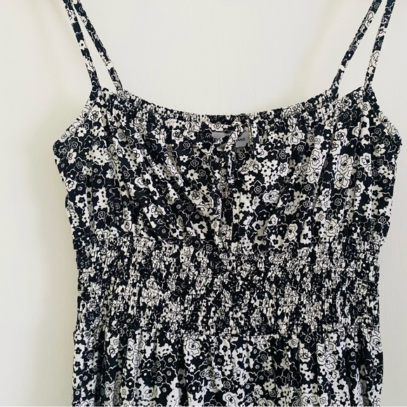 Faithful the Brand Floral Black and White Midi Dress Size L - Picture 9 of 13